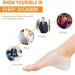 Kardon Concealed Footbed Enhancers - 2 Inch Soft Silicone Height Increase Insoles for Women & Men - Buy Online on GoSupps.com
