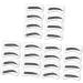 FOMIYES 96 Pairs 8 Eyeshadow Molds Eyebrow Makeup Tools Eyebrow Card Suite Eyebrow Marks Eyebrow Trimming - Buy Online on GoSupps.com