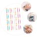 Outanaya 120pcs Double Ended Eye Shadow Stick Double Head Eyeshadow Sticks Makeup Beauty Tool Emulsion - Buy Online on GoSupps.com