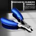 Professional Toe Nail Clippers for Thick Nails - Stainless Steel Curved Blade for Seniors - Ideal for Ingrown Toenails - Blue - Buy Online on GoSupps.com