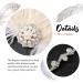 GENBREE 1920s White Gatsby Flapper Headband with Feather and Rhinestone - Perfect Prom Party Hair Accessory for Women and Girls - Buy Online on GoSupps.com
