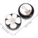 ARTIBETTER 2 Pairs Contact Lens Box Kit | Rhinestone Flower Pattern Travel Case | Portable Storage for Lenses - Buy Online on GoSupps.com