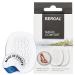 Bergal Magic Comfort Silikon-Pads thin 1 pair transparent self-adhesive foot pad forefoot cushion gel cushion for more comfort in women's shoes non-slip one-size