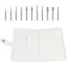 Nail Drill Bits Organizer Bag Portable Secure and Protective Storage for Manicure Bits Easy Access (White) - Buy Online on GoSupps.com