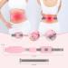 FTOYIN Menstrual Heating Pad with 5 Massage Modes for Back Pain Relief - Electric Fast Heat Pad for Women (Pink) - Buy Online on GoSupps.com