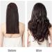 FDEETY Clip in Hair Extensions 22 Inch Set Curly Wave Long Hair Extension Clip ins Wavy Hair Extensions for Women Synthetic Clip on Extension (Dark Brown) - Buy Online on GoSupps.com