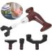 Ververt Touch T-Shape Therapeutic Hand Massager | Deep Tissue Muscle Massage Gun for Pain Relief & Acupressure - Ideal for Physiotherapy - Buy Online on GoSupps.com