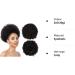 X-Large Afro Puff Kinky Curly Drawstring Ponytail Bun Synthetic Hair Extension | 2 Clips | African American Updo Hairstyle | 2#(120g) - Buy Online on GoSupps.com