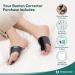 TENICORE Adjustable Bunion Corrector Toe Straightener - Double Non-slip Strap, Day Night Support for Women & Men - Buy Online on GoSupps.com