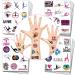 240Pcs Gymnastics Party Favor Temporary Tattoos Stickers | 20 Sheets Gymnastics Birthday Decorations - Buy Online on GoSupps.com
