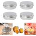 LEEQ 4 Pieces Aluminium Jars - Empty Cream Jars Empty Containers Small Tins Metal Tin Cream Jars Travel Portable Small Metal Tin with Screw Lid for Cream Lotion Masks Storage (15 ml) - Buy Online on GoSupps.com