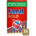 Somat Gold Dishwasher Tabs (105 Tabs) - Powerful Cleaning for Bright Dishes | Eco-Friendly Packaging - Buy Online on GoSupps.com