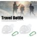 MUNEFE 2 Set Travel Bottle Travel Squeeze Bottle Plastic Liquid Bottle for Cosmetics Liquid Soap Portable Toiletries(Heart) - Buy Online on GoSupps.com