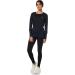 Under Armour Women's HeatGear Long-Sleeve T-Shirt - Black/Metallic Silver - Small - Buy Online on GoSupps.com