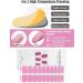 Elegant and Long-Lasting EBANKU Cured Gel Nail Strips - Waterproof DIY Gel Nail Wraps with Tools (BSS-0051) - Buy Online on GoSupps.com