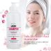 Lunamoon Eyelash Shampoo 600ml - Gentle Foam Cleaner for Eyelash Extensions | Remove Oil & Makeup - Rose Scented - Buy Online on GoSupps.com