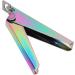 Fake Nail Clippers Easy to Operate U Shape. Fake Nail Clippers for Home and Salon Use (Blue) - Buy Online on GoSupps.com