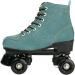 High Top Suede Roller Skates for Women & Men | Light Up Wheels | Blue | Size 39 - Buy Online on GoSupps.com
