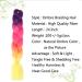Imierfa 3 Tone Ombre Braiding Hair Extensions 24 Inch 3PCS - Purple-Red Pink-Yellow | Kanekalon Feed in Hair for Braids, Twist, Box Braids, Crochet - Buy Online on GoSupps.com