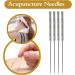 100 Sterile Stainless Steel Acupuncture Needles - Individually Packed | 0.20mm & 0.22mm | International Shipping Available - Buy Online on GoSupps.com