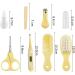 Joyeee 8pcs Baby Grooming Kit - Portable Baby Care Set with Storage Case - Healthcare Essentials for Newborns - Yellow - Buy Online on GoSupps.com