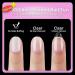 Gootrades XS Almond Gel Nail Tips Set - 504PCS Half Matte Soft Gel Full Cover Tips for Salon-Quality Extension and DIY Nail Art at Home - Buy Online on GoSupps.com