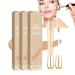Double-head Concealer Leazer 2 in 1 Foundation + Concealer with brush donates moisture and brightens dark dark circles waterproof foundation anti-fold facial makeup (3)