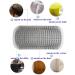 Cat Self Groomer Brushes with Catnip Wall Corner Groomers Soft Grooming Brush Scratcher and Brush for Short Long Fur Cats Softer Massage Toy for Kitten Puppy (2 Pack Grey) - Buy Online on GoSupps.com