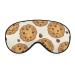 Cookie Realistic Food Sleep Masks Eye Cover Blackout with Adjustable Elastic Strap Night Blindfold for Women Men Yoga Travel Nap