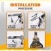 Wosieue Type M Nail Ring Pliers Type M Nail Ring Pliers Type M Nail Ring Pliers Thickened for Manual Tying (M Nail +2400Clips) - Buy Online on GoSupps.com