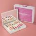 Eyeshadow Palette and Brush Set - Professional Eye Palette High Pigmented Eye Shadow | Professional Removable Makeup Palettes with Brushes & for Girls Teens Women Puchen - Buy Online on GoSupps.com