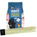 Giant American Marshmallow Toasting Kit: 500g Epic Roasting Marshmallows & 80 Bamboo Skewers - Buy Online on GoSupps.com