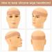 Molain 2-Piece Slip-Resistant Wig Handlebar - Durable Silicone Elastic Hair Bands for Women & Men (Dark Brown) - Wig Fix Accessories - Buy Online on GoSupps.com