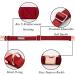 Lionet Paws XL Dog Collar with Removable Fly - Comfortable Silk Christmas Collar for Large Dogs (40-66cm) - Red 1 Pack - Buy Online on GoSupps.com