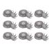 Minghunian 9 Piece Replacement Blades for Electric Shaver Spare Blades Nose Trimmer Temple Trimmer Electric Shaver Razor