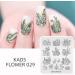 Alexnailart Nail Art Stamping Plate Template Image Plate Nail Art Tools Cactus Snail Flower DIY Stencil Tools (FL029) - Buy Online on GoSupps.com
