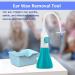 Ear Wax Removal Kit - XaYis Ear Cleaner with Soft Quad-Stream Tips | Reusable Ear Syringe Kit for Home Use - Navy Blue - Buy Online on GoSupps.com
