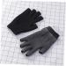 FRCOLOR 2 Pairs Black Gloves Moisturizing Gloves Hydrating Glove Gel Gloves Mositurizing Fingerless Glove Mositurizing Glove Spa Glove Whitening Glove Apparel Simple - Buy Online on GoSupps.com