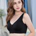 Luxrub Wireless Front Zipper Mastectomy Bra - Comfortable & Stylish Ice Skating Bralette for Women - Complete Coverage with Pocket - Black - Buy Online on GoSupps.com