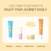 Hydrating Skin Care Set Travel Kit | Best Gifts for Women & Girls | 4-Piece Mini Essentials: Cleanser Cream Serum Sunscreen - Buy Online on GoSupps.com