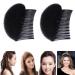 2 pieces women Lady Girl Hair Styling Clip Stick Bun Maker Braid Tool Hair Accessories Charming Bump It Up Volume Inserts Do Beeal Styler Hair Comb Diy Hair Beauty Tool