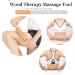 Ctwctr Wood Therapy Massage Roller Stick for Body Sculpting - Maderoterapia Kit | Muscle Pain Relief & Cellulite Reduction Tool - White - Buy Online on GoSupps.com