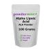 Alpha Lipoic Acid Powder (RS-ALA Pure ALA) (Multiple Sizes) Antioxidant (ALA Powder) Scoop Included 3.5 Ounce (Pack of 1)