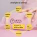 Abhi Electric Eye Massager with Heat & Vibration - Portable Relief for Eye Pollution & Circles - Foldable Pink Eye Care Device - Buy Online on GoSupps.com