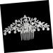 Housoutil Wedding Hair Accessories Bridal Hair Comb Women's Hair Comb Hair Comb Headpiece Tiara Combs Crystal Ab Rhinestones Headwear Women Headpiece Rhinestone Comb Vintage Headgear Diamond - Buy Online on GoSupps.com