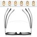 Stylish Large Cat Eye Ladies Reading Glasses Anti Blue Light Computer Readers Anti Glare Glasses(Couleur:Noir Grandeur:2.5x) - Buy Online on GoSupps.com