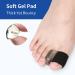 Ajoysoul Advanced Toe Separator - 6-Pack Big Toe Spacer with Elastic Band for Bunions & Overlapping Toes - Soft Gel Bunion Corrector Pad for Men & Women - Buy Online on GoSupps.com