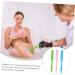 Minkissy 6 STK Silicone Hair Removal Pen - Reusable Wax Sticks & Spatula for Effortless Hair Removal | International Shipping - Buy Online on GoSupps.com