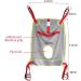 Toileting Sling Patient Lifter Equipment Handicap Lift Commode Sling Polyester Patient Lift Sling with Commode Opening with Adjustable Height B - Buy Online on GoSupps.com