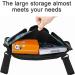 Wheelchair Accessories Bag - Mobility Aid Storage Bag - Waterproof Oxford Cloth Wheelchair Bag with 3 Pockets for Electric Wheelchair Mobility Scooter Walking Frame - Buy Online on GoSupps.com